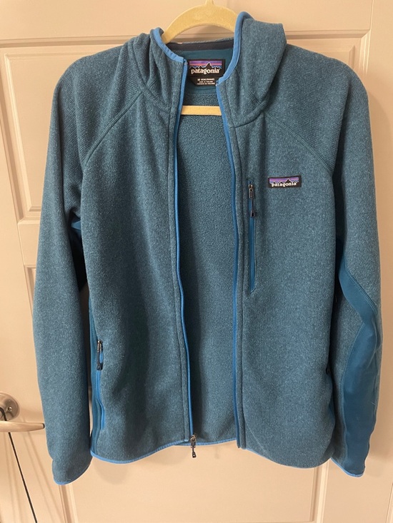 Patagonia Other - Patagonia Teal Blue Full-Zip Fleece Jacket